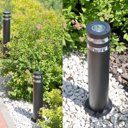 Außenleuchte RINO 1xE27/12W/230V IP54 44 cm schwarz