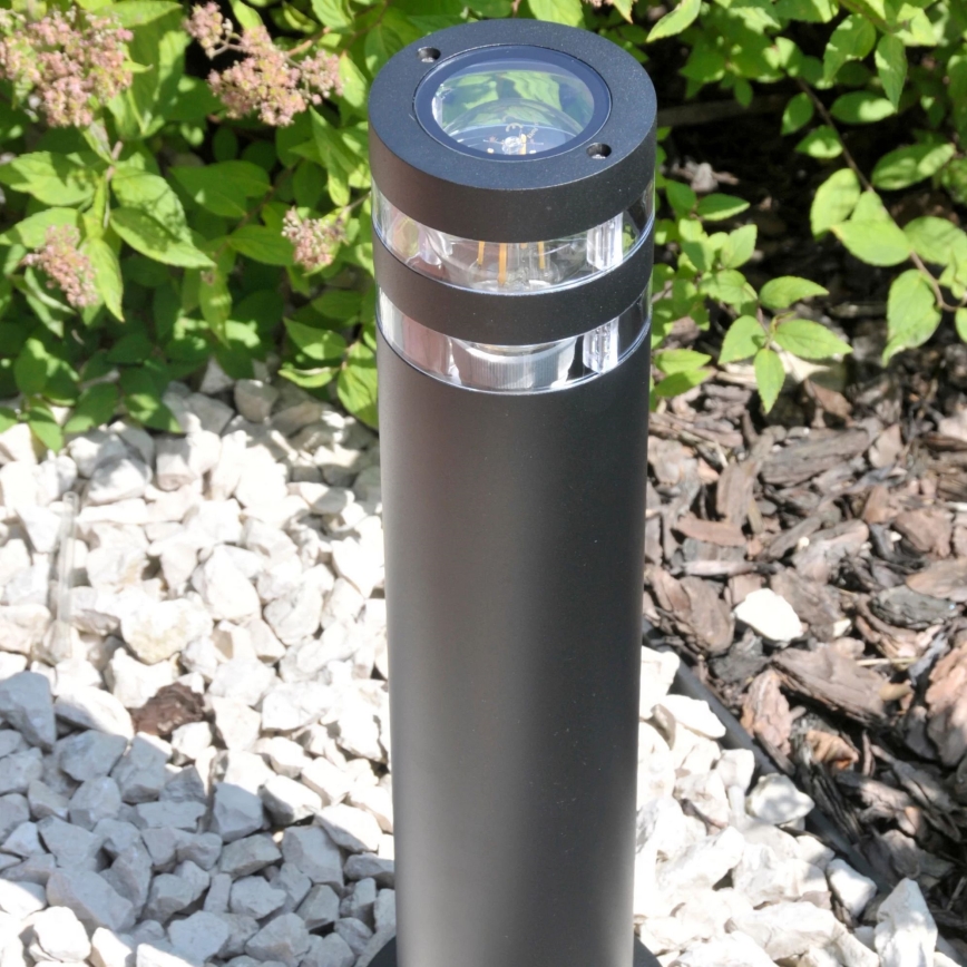 Außenleuchte RINO 1xE27/12W/230V IP54 44 cm schwarz