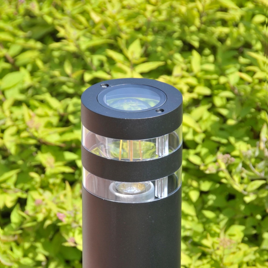 Außenleuchte RINO 1xE27/12W/230V IP54 44 cm schwarz