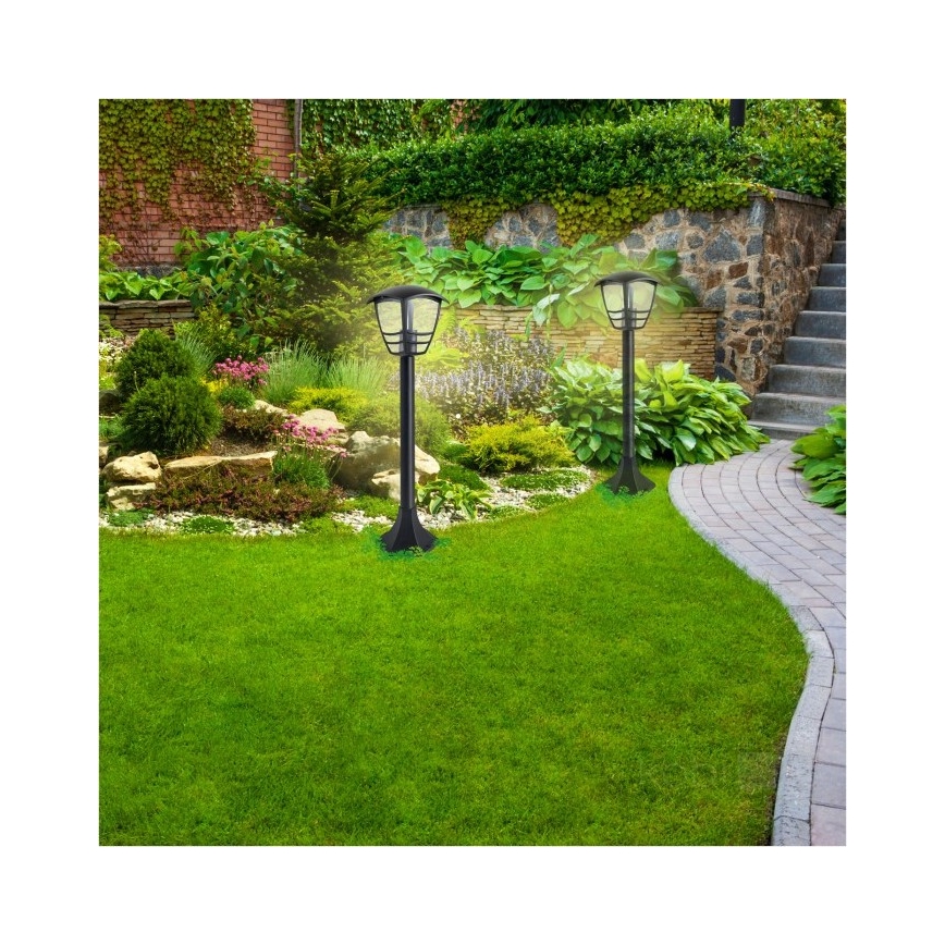 Außenleuchte TEVIO 1xE27/60W/230V IP54 97 cm schwarz