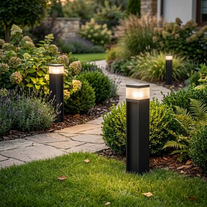 Außenleuchte VESPER 1xG9/5W/230V IP44 50 cm schwarz
