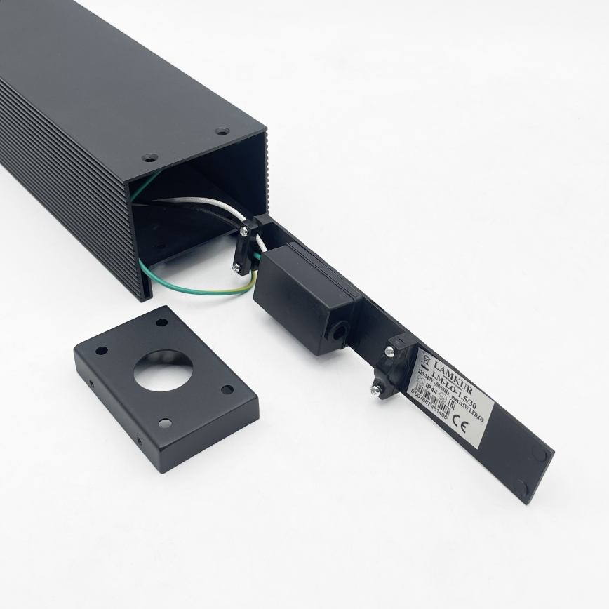 Außenleuchte VESPER 1xG9/5W/230V IP44 80 cm schwarz