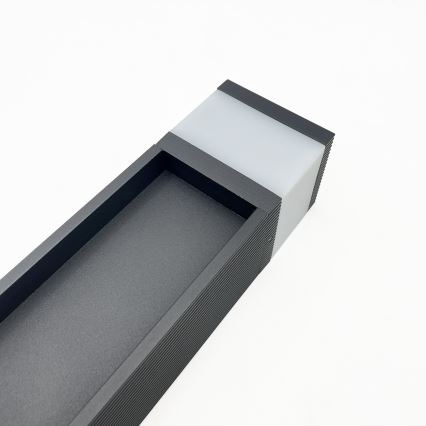 Außenleuchte VESPER 1xG9/5W/230V IP44 80 cm schwarz