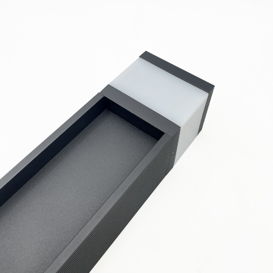 Außenleuchte VESPER 1xG9/5W/230V IP44 80 cm schwarz