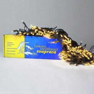 Außenlichterkette 160x1,5V/0,07A/46m IP44