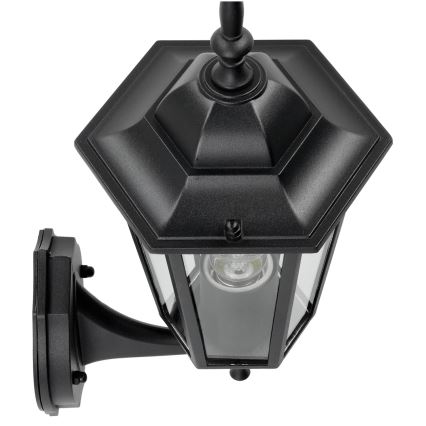 Außenwandbeleuchtung 1xE27/60W/230V IP44 schwarz