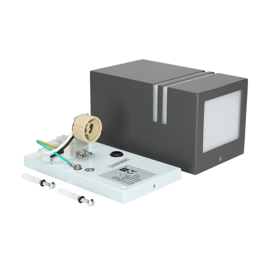 Außenwandbeleuchtung QUAZAR 1xGU10/11W/230V IP44