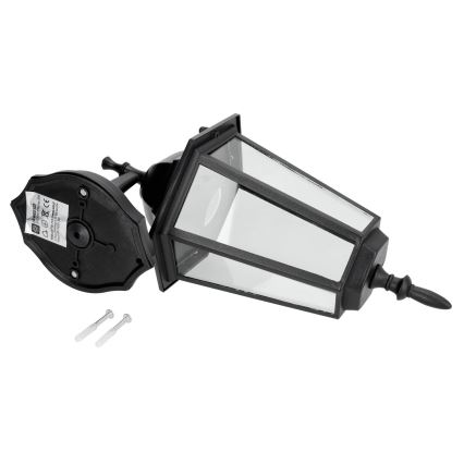 Außenwandleuchte 1xE27/60W/230V IP44 schwarz
