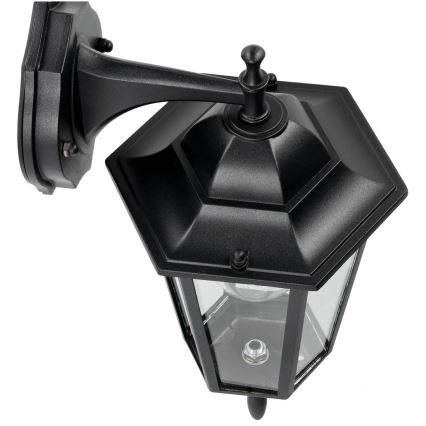 Außenwandleuchte 1xE27/60W/230V IP44 schwarz