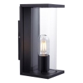 Außenwandleuchte 1xE27/60W/230V IP44 schwarz