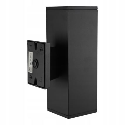 Außenwandleuchte 2xGU10/35W/230V IP54 schwarz