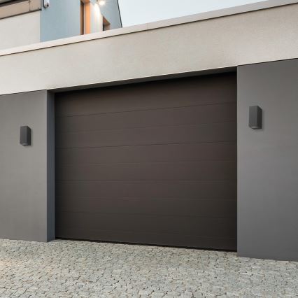 Außenwandleuchte BOKA 2xGU10/60W/230V IP44 schwarz