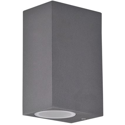 Außenwandleuchte BOSTON 2xGU10/10W/230V Anthrazit