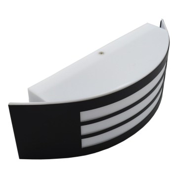 Außenwandleuchte OLIANA 1xE27/60W/230V IP44 schwarz