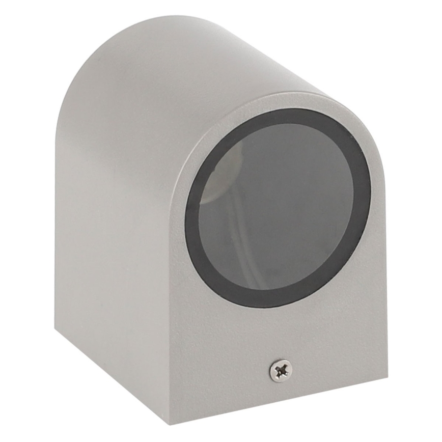 Außenwandleuchte PARETE 1xGU10/6W/230V IP54 grau