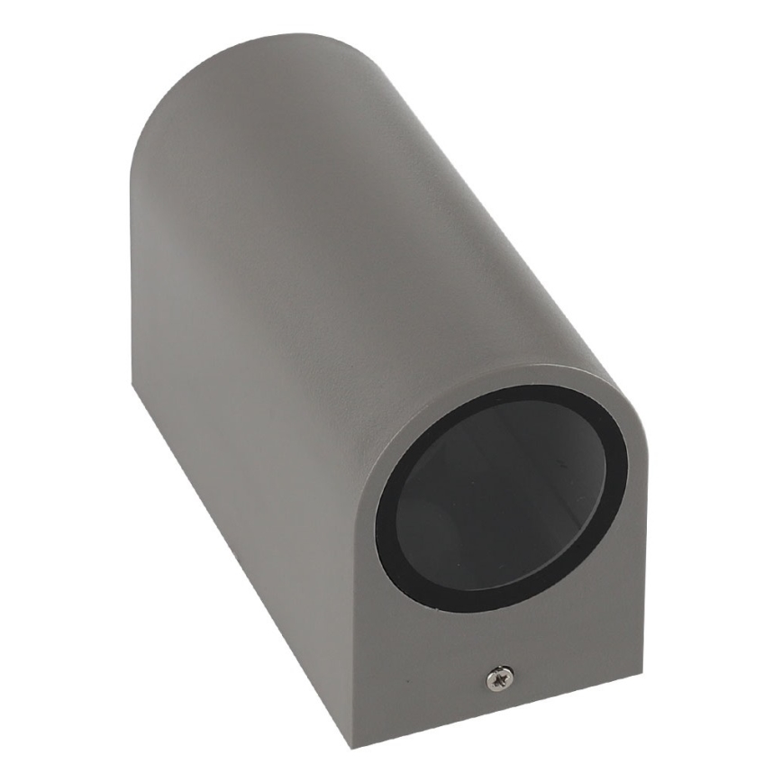 Außenwandleuchte PARETE 2xGU10/6W/230V IP54 grau
