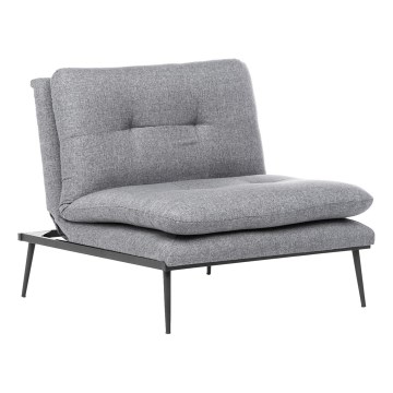 Ausklappbarer Sessel SPEAKY, grau