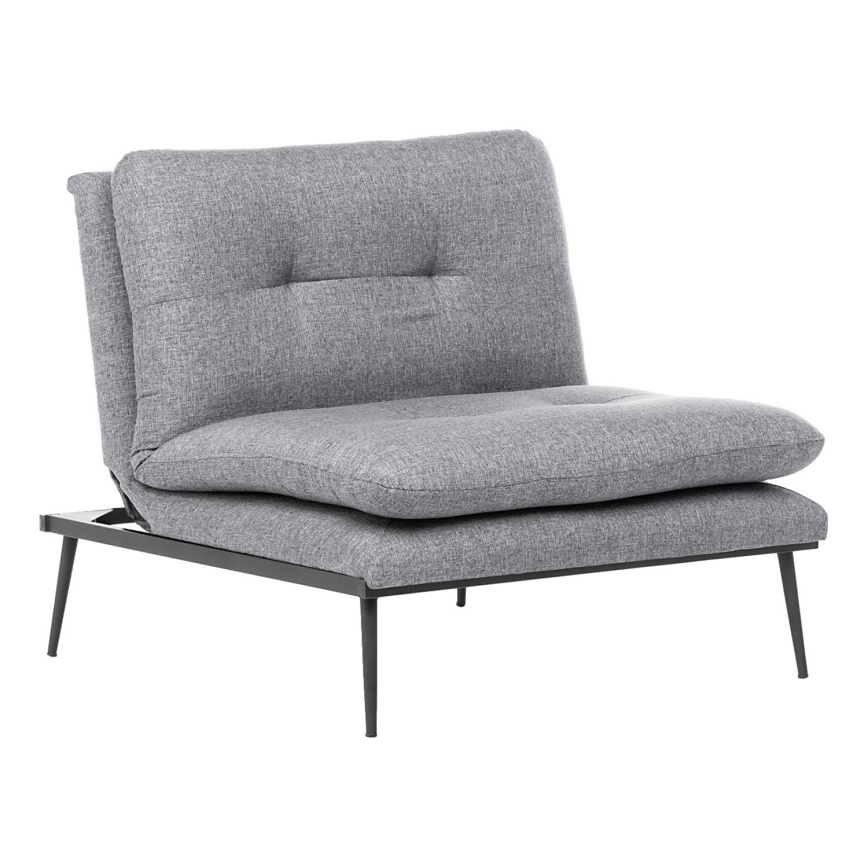 Ausklappbarer Sessel SPEAKY, grau
