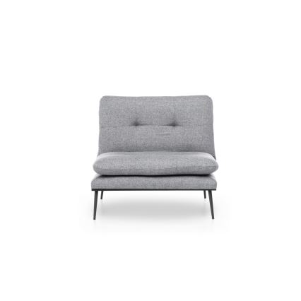 Ausklappbarer Sessel SPEAKY, grau