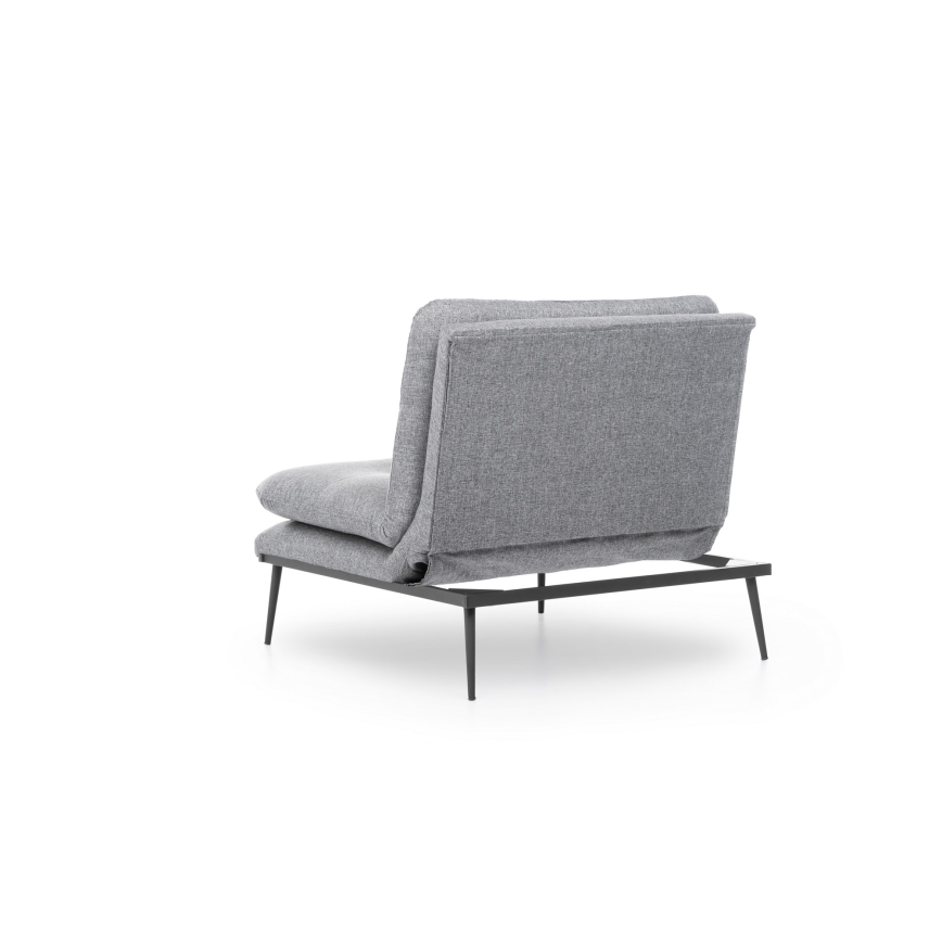 Ausklappbarer Sessel SPEAKY, grau