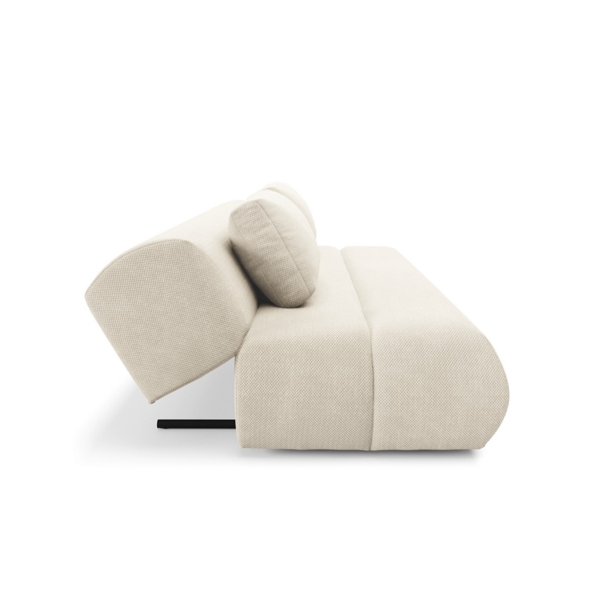 Ausklappbares 3-sitziges Sofa FANO, creme