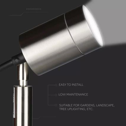 Aussenlampe 1xGU10/35W/230V IP44