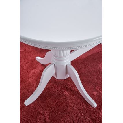 Ausziehbarer Esstisch FUERTE 150/190x90 cm weiß