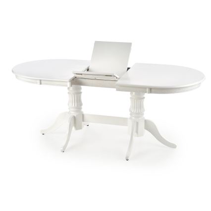Ausziehbarer Esstisch FUERTE 150/190x90 cm weiß