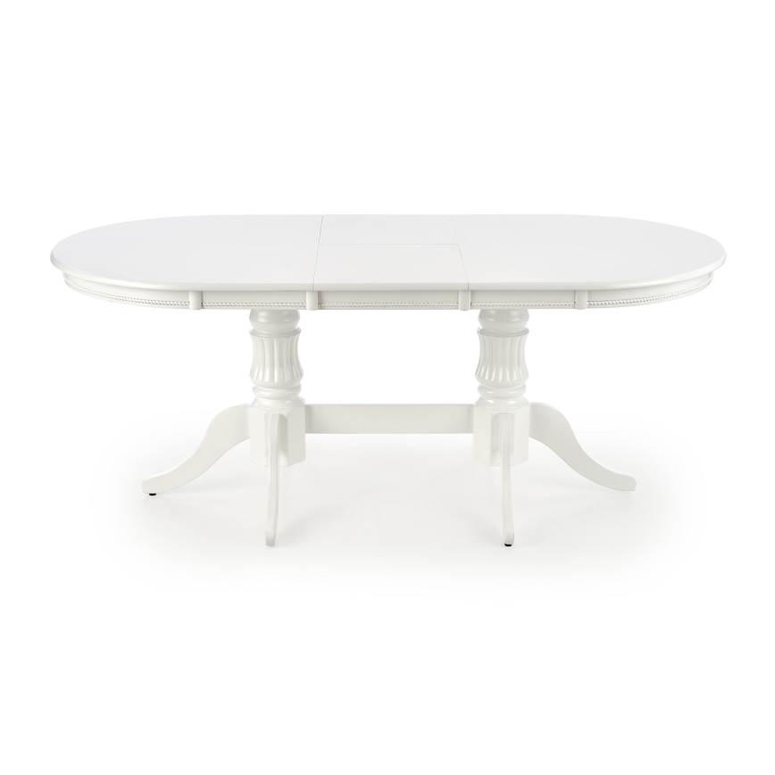Ausziehbarer Esstisch FUERTE 150/190x90 cm weiß
