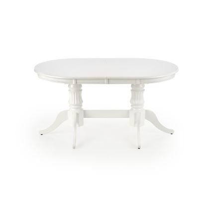 Ausziehbarer Esstisch FUERTE 150/190x90 cm weiß