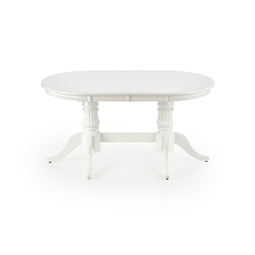 Ausziehbarer Esstisch FUERTE 150/190x90 cm weiß