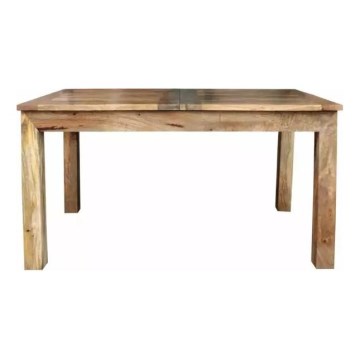 Ausziehbarer Esstisch HINA 180x90 cm Massivholz/Mango