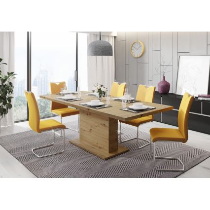 Ausziehbarer Esstisch STRAP Artisan-Eiche