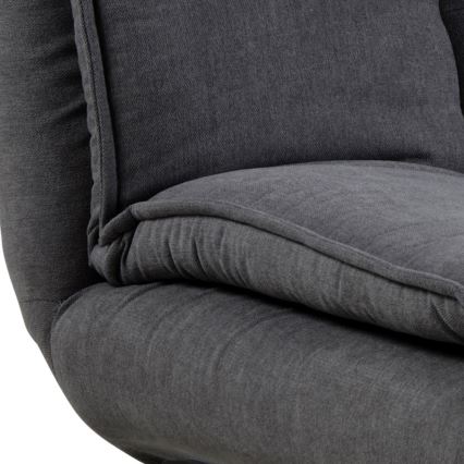 Ausziehbares Zweisitzersofa AIRI in Dunkelgrau