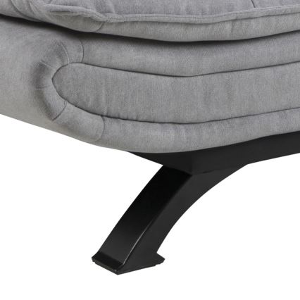 Ausziehbares Zweisitzer-Sofa AIRI in Grau