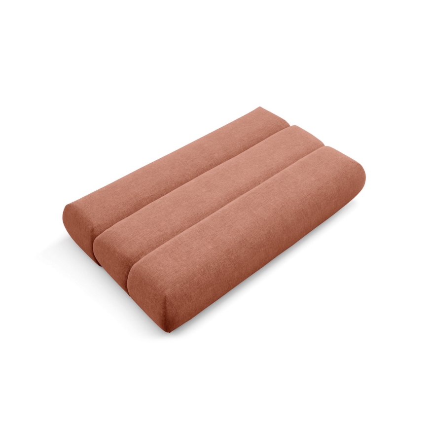 Ausziehbares Dreisitzsofa FANO in Braun