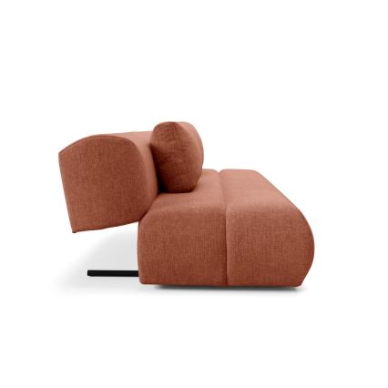 Ausziehbares Dreisitzsofa FANO in Braun
