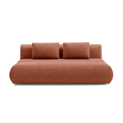 Ausziehbares Dreisitzsofa FANO in Braun