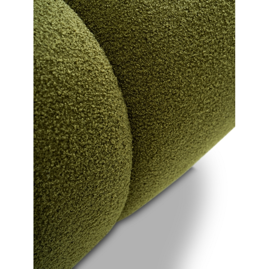 Ausziehbares 3-Sitzer-Sofa mit Stauraum NUORO, grün