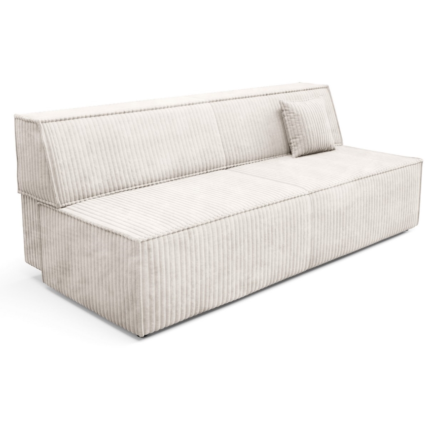 Ausziehbares 3-Sitzer-Sofa mit Stauraum TERAMO, Beige