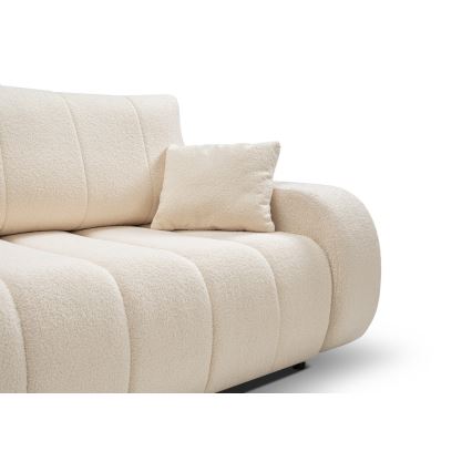 Ausziehbares 3‑Sitzer-Sofa DESIO, Beige