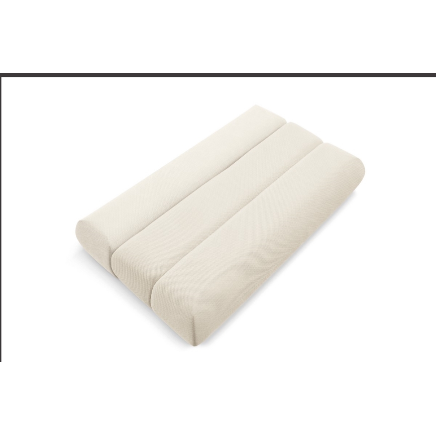 Ausziehbares Dreisitzer-Sofa FANO, cremefarben