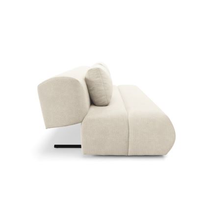 Ausziehbares Dreisitzer-Sofa FANO, cremefarben