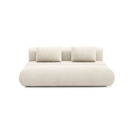 Ausziehbares Dreisitzer-Sofa FANO, cremefarben