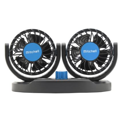 Auto-Armaturenbrett-Ventilator mit USB 3W/5V schwarz