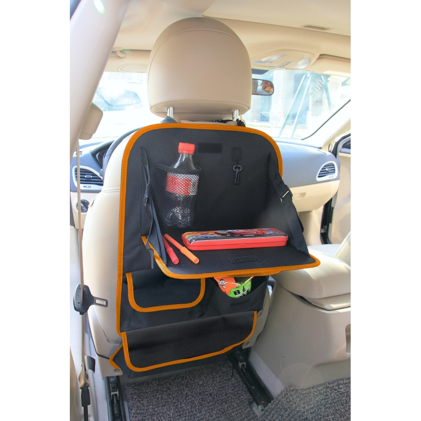 Universal 2x Clever Car Autositz- Organizer Schwarz Auto Tisch Kinder  Ordnung