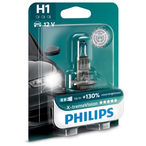 Autoglühlampe Philips X-TREME VISION 12258XVB1 H1 P14,5s/55W/12V
