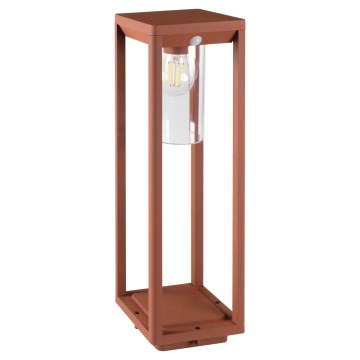 Auβenleuchte mit Sensor VIMO 1xE27/15W/230V 50 cm IP44 kupfern