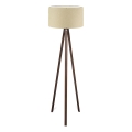 AYD 1xE27/40W/230V Stehlampe beige/braun
