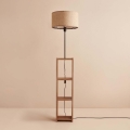 AYD Stehlampe 1xE27/40W/230V Braun/Beige